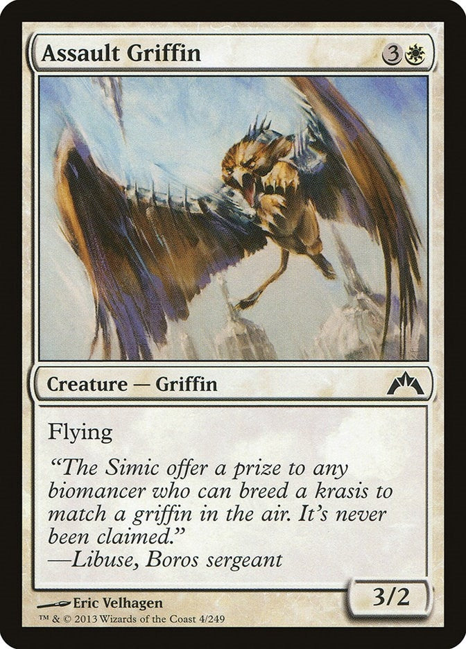 Image for Assault Griffin (Gatecrash) (4) - Magic: The Gathering