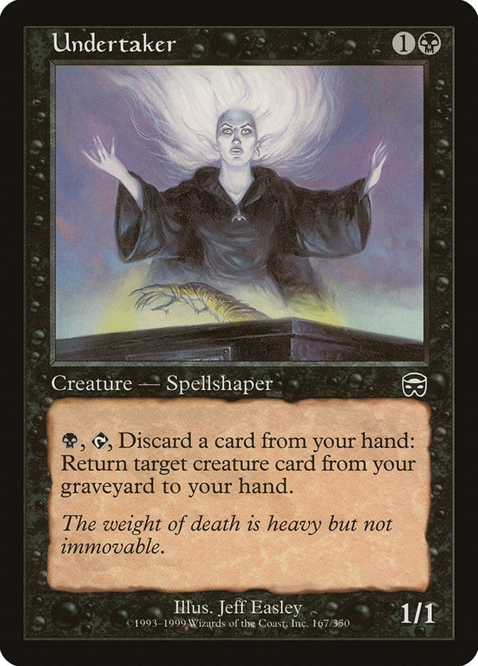 Image for Undertaker (Mercadian Masques) (167) - Magic: The Gathering