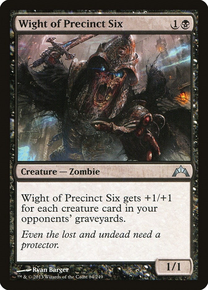 Image for Wight of Precinct Six (Gatecrash) (84) - Magic: The Gathering