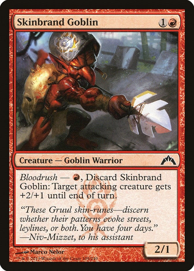 Image for Skinbrand Goblin (Gatecrash) (105) - Magic: The Gathering