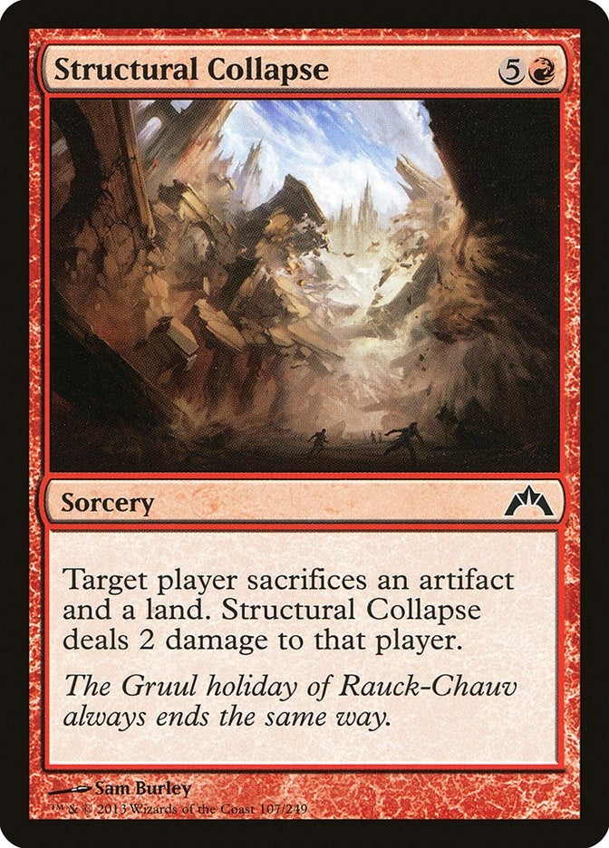 Image for Structural Collapse (Gatecrash) (107) - Magic: The Gathering