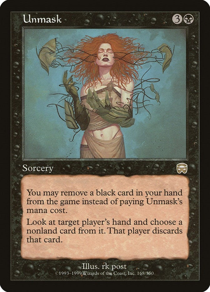 Image for Unmask (Mercadian Masques) (168) - Magic: The Gathering