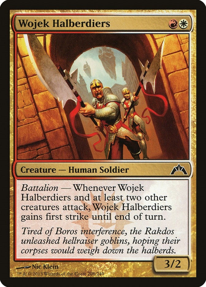 Image for Wojek Halberdiers (Gatecrash) (208) - Magic: The Gathering