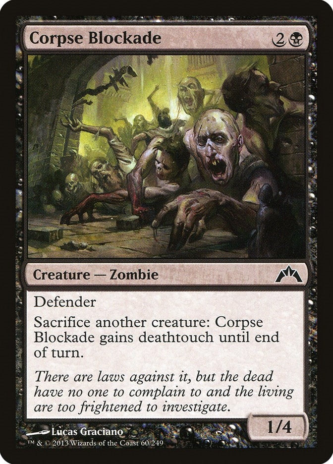 Image for Corpse Blockade (Gatecrash) (60) - Magic: The Gathering