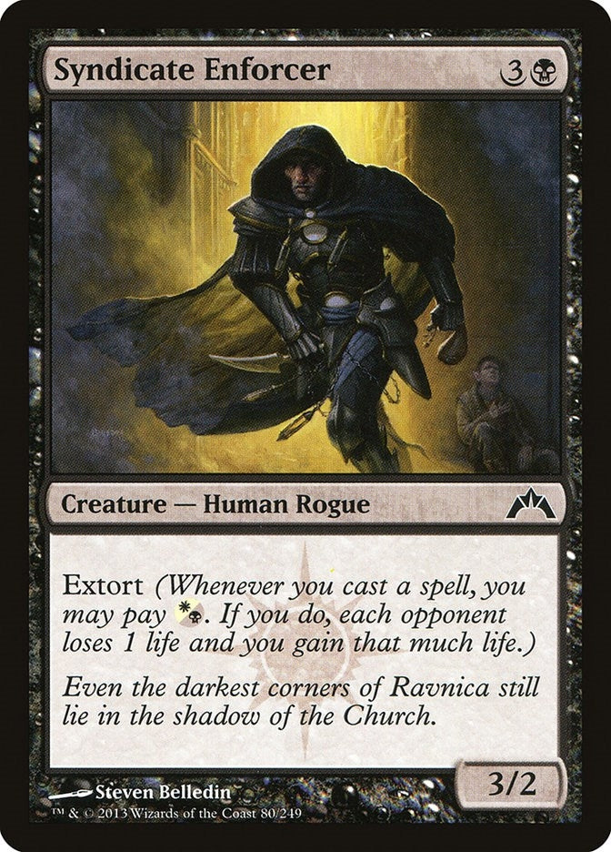 Image for Syndicate Enforcer (Gatecrash) (80) - Magic: The Gathering