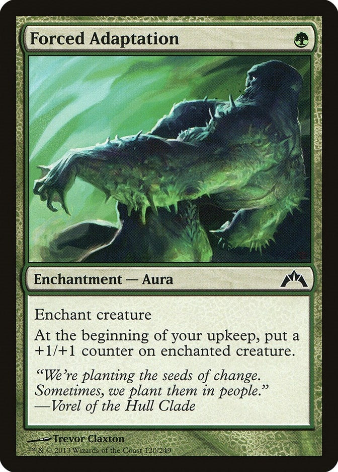 Image for Forced Adaptation (Gatecrash) (120) - Magic: The Gathering