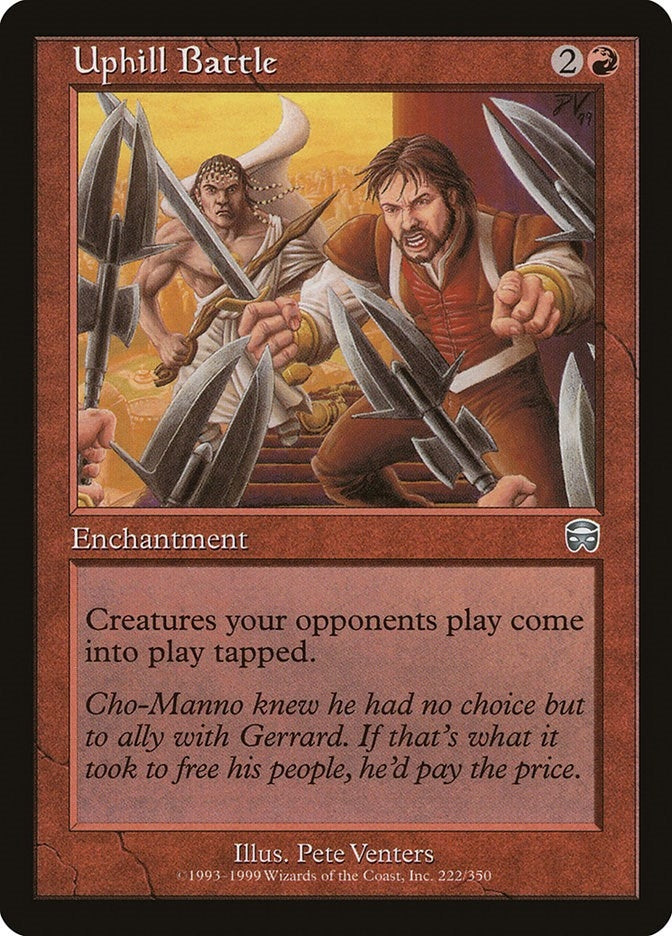 Image for Uphill Battle (Mercadian Masques) (222) - Magic: The Gathering