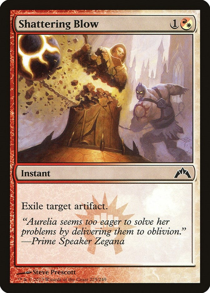 Image for Shattering Blow (Gatecrash) (225) - Magic: The Gathering
