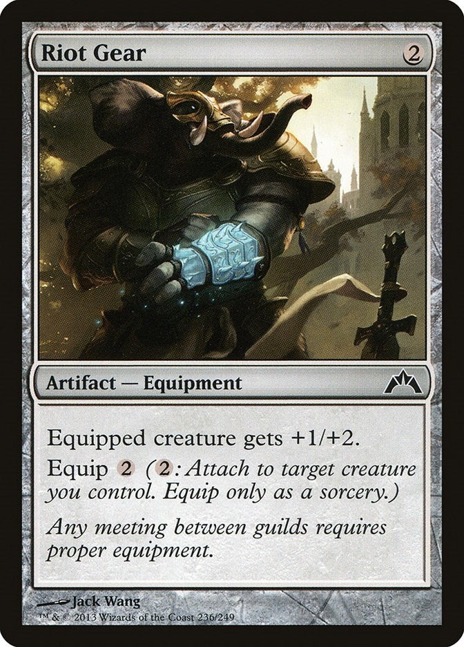 Image for Riot Gear (Gatecrash) (236) - Magic: The Gathering