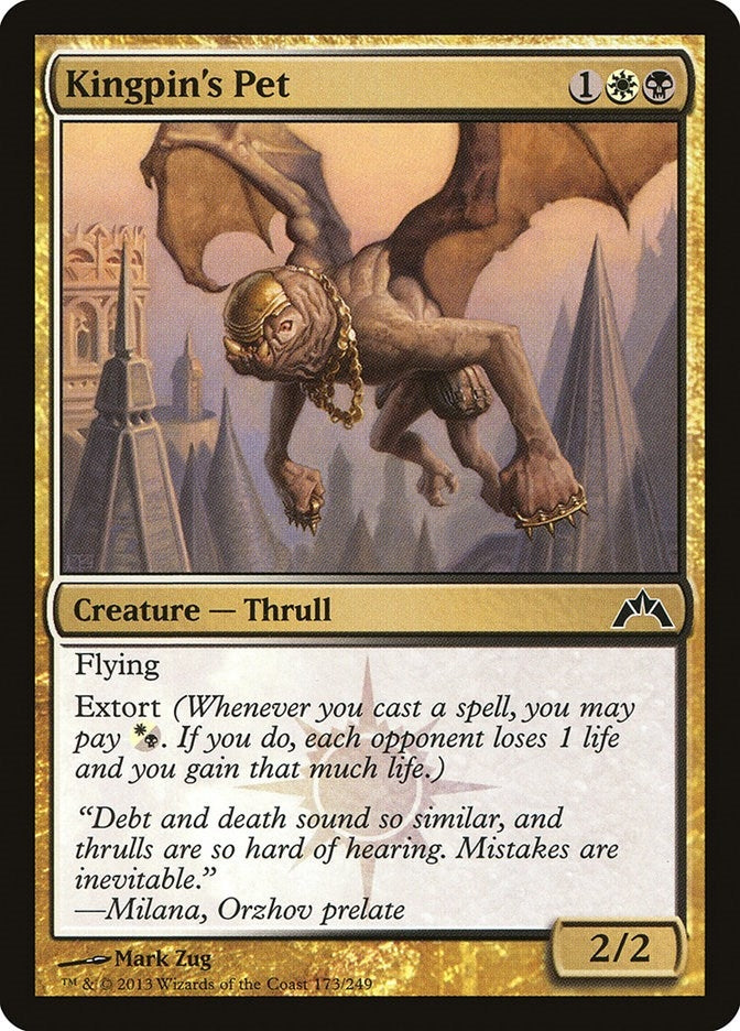 Image for Kingpin's Pet (Gatecrash) (173) - Magic: The Gathering