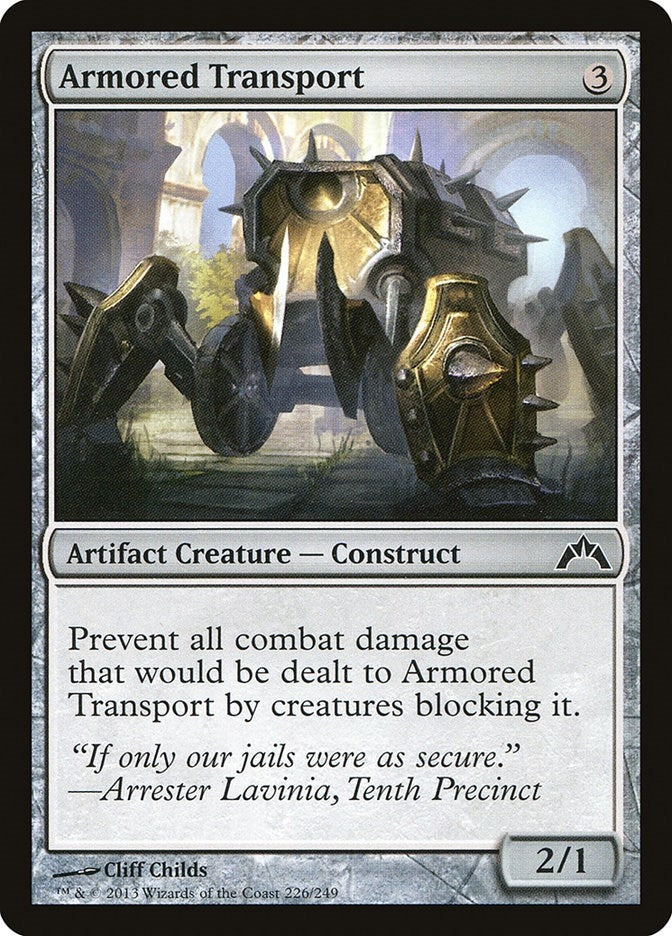 Image for Armored Transport (Gatecrash) (226) - Magic: The Gathering