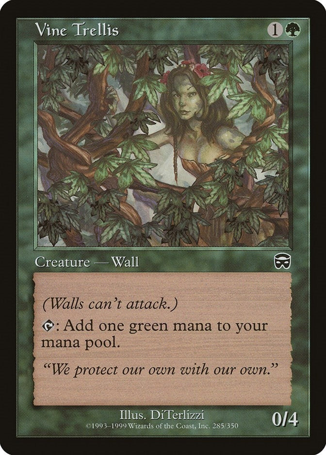 Image for Vine Trellis (Mercadian Masques) (285) - Magic: The Gathering