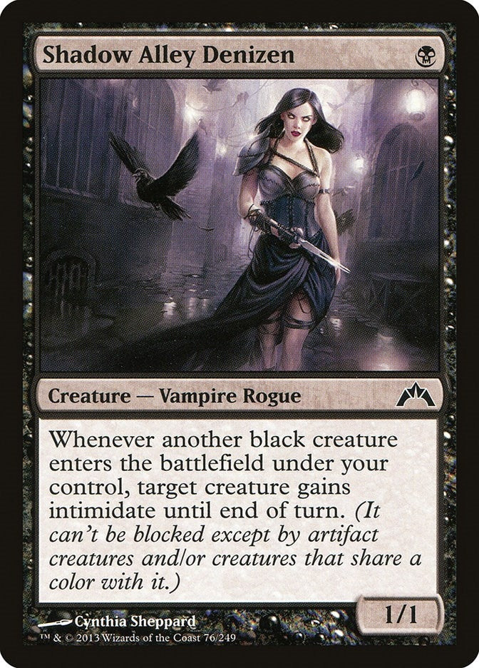 Image for Shadow Alley Denizen (Gatecrash) (76) - Magic: The Gathering