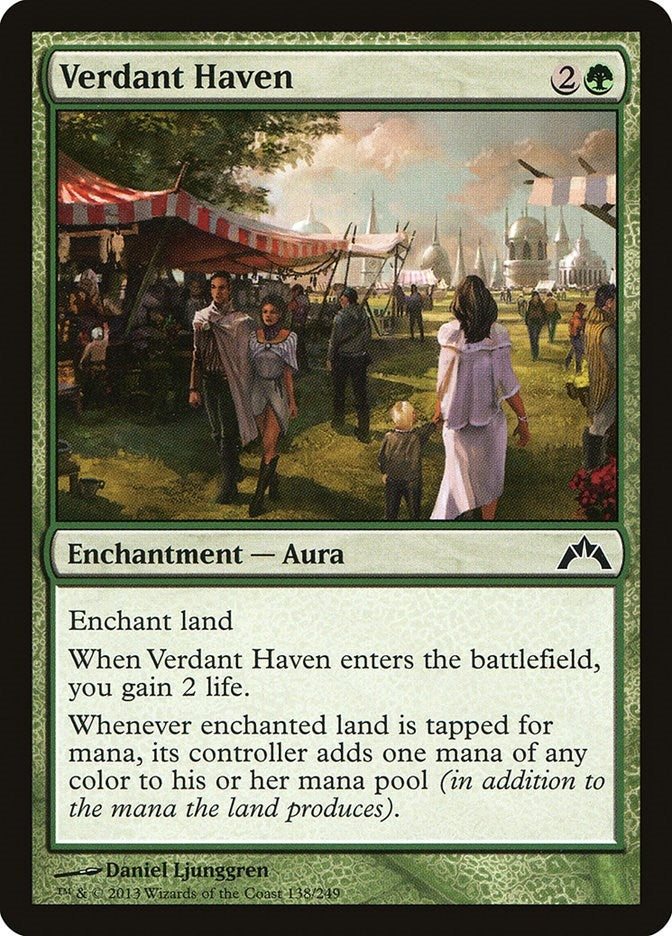 Image for Verdant Haven (Gatecrash) (138) - Magic: The Gathering