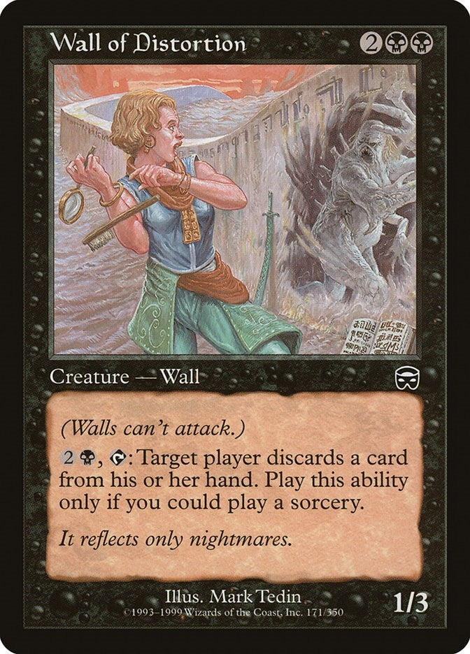 Image for Wall of Distortion (Mercadian Masques) (171) - Magic: The Gathering
