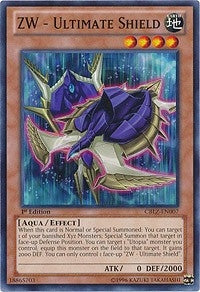 Image for ZW - Ultimate Shield (Cosmo Blazer) (CBLZ-EN007) - YuGiOh