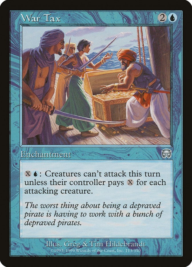 Image for War Tax (Mercadian Masques) (113) - Magic: The Gathering