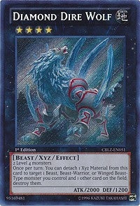 Image for Diamond Dire Wolf (Cosmo Blazer) (CBLZ-EN051) - YuGiOh