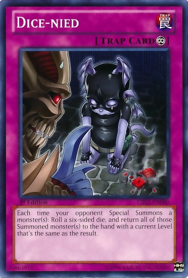 Image for Dice-Nied (Cosmo Blazer) (CBLZ-EN080) - YuGiOh