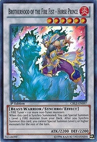 Image for Brotherhood of the Fire Fist - Horse Prince (Cosmo Blazer) (CBLZ-EN097) - YuGiOh