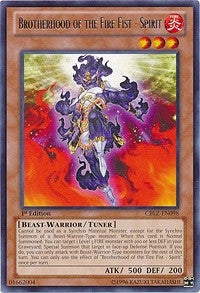 Image for Brotherhood of the Fire Fist - Spirit (Cosmo Blazer) (CBLZ-EN098) - YuGiOh