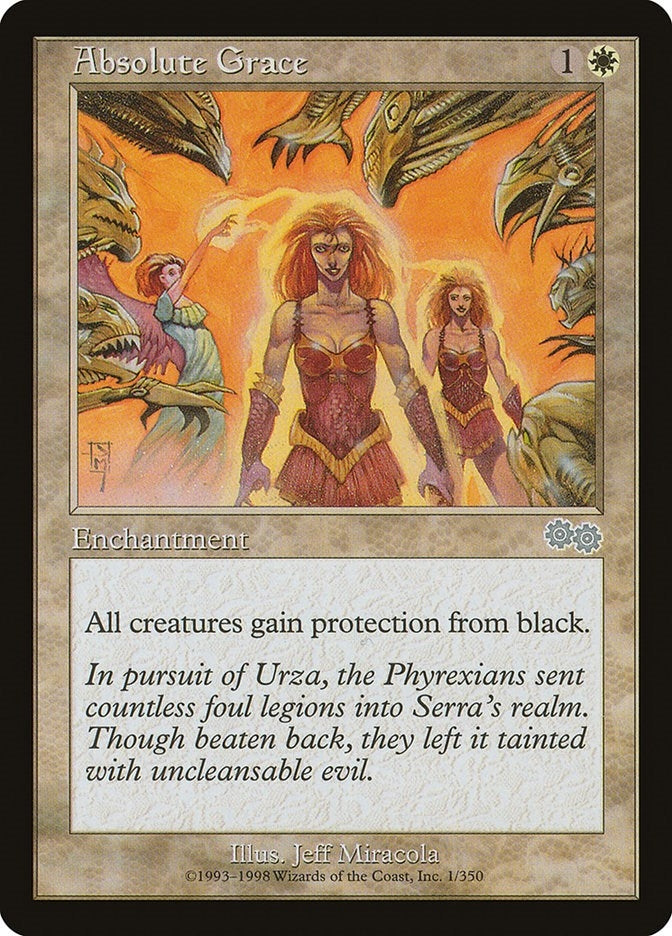 Image for Absolute Grace (Urza's Saga) (1) - Magic: The Gathering