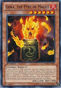 Image for Goka, the Pyre of Malice (Structure Deck: Onslaught of the Fire Kings) (SDOK-EN006) - YuGiOh