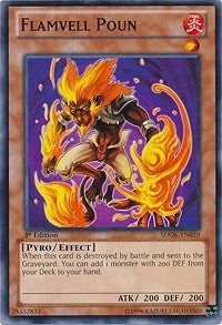 Image for Flamvell Poun (Structure Deck: Onslaught of the Fire Kings) (SDOK-EN010) - YuGiOh