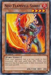 Image for Neo Flamvell Sabre (Structure Deck: Onslaught of the Fire Kings) (SDOK-EN011) - YuGiOh