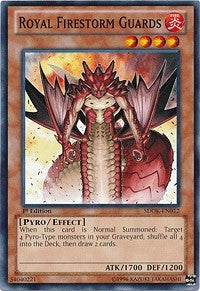 Image for Royal Firestorm Guards (Structure Deck: Onslaught of the Fire Kings) (SDOK-EN012) - YuGiOh