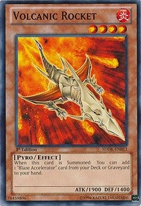 Image for Volcanic Rocket (Structure Deck: Onslaught of the Fire Kings) (SDOK-EN013) - YuGiOh