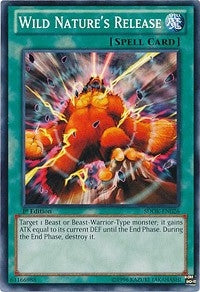 Image for Wild Nature's Release (Structure Deck: Onslaught of the Fire Kings) (SDOK-EN026) - YuGiOh