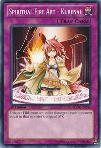 Image for Spiritual Fire Art - Kurenai (Structure Deck: Onslaught of the Fire Kings) (SDOK-EN036) - YuGiOh