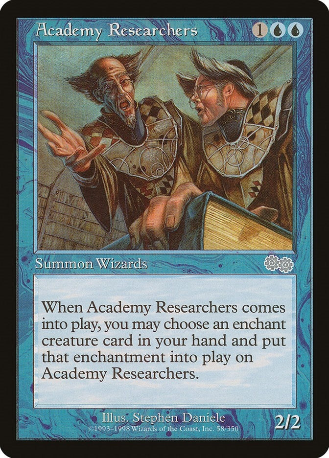 Image for Academy Researchers (Urza's Saga) (58) - Magic: The Gathering