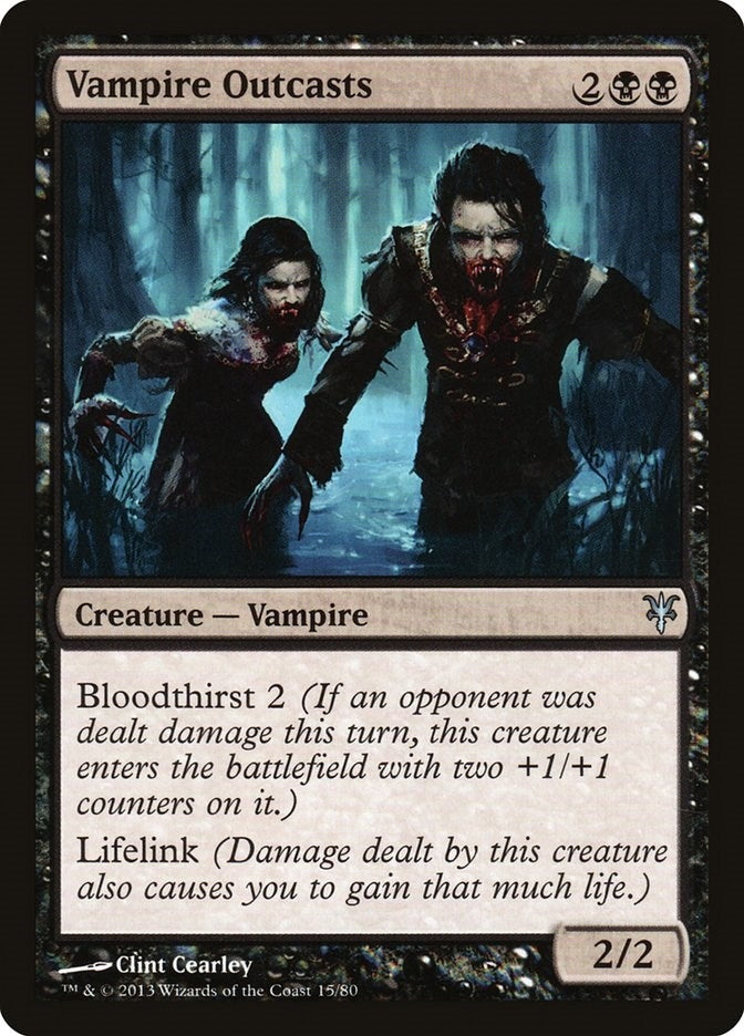 Image for Vampire Outcasts (Duel Decks: Sorin vs. Tibalt) (15) - Magic: The Gathering