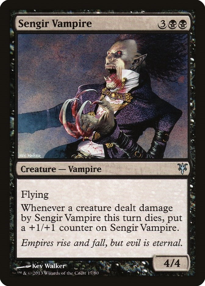 Image for Sengir Vampire (Duel Decks: Sorin vs. Tibalt) (17) - Magic: The Gathering