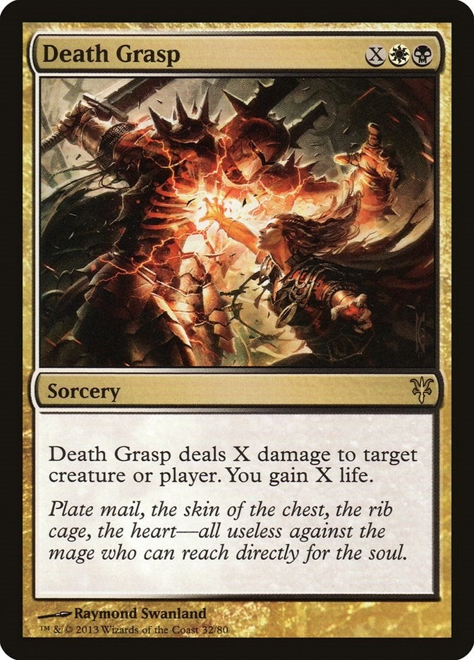 Image for Death Grasp (Duel Decks: Sorin vs. Tibalt) (32) - Magic: The Gathering