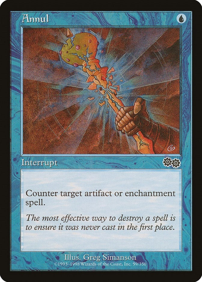 Image for Annul (Urza's Saga) (59) - Magic: The Gathering