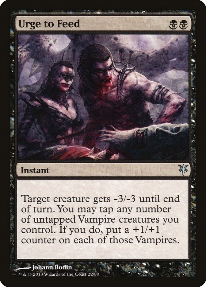 Image for Urge to Feed (Duel Decks: Sorin vs. Tibalt) (22) - Magic: The Gathering