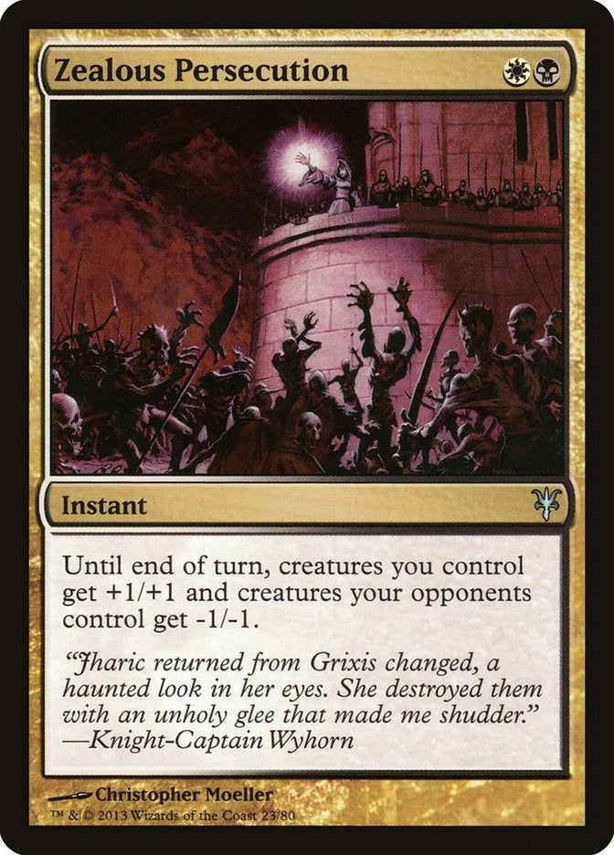 Image for Zealous Persecution (Duel Decks: Sorin vs. Tibalt) (23) - Magic: The Gathering