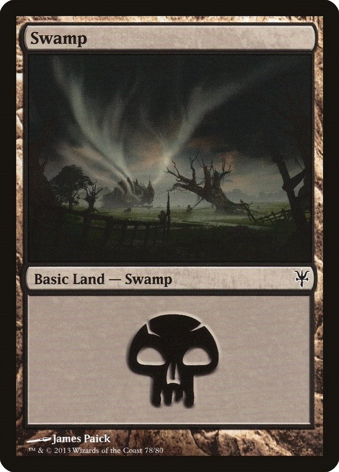 Image for Swamp (78) (Duel Decks: Sorin vs. Tibalt) (78) - Magic: The Gathering