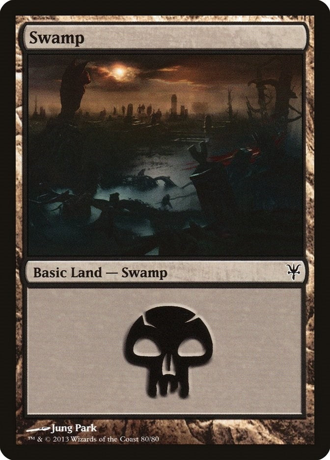 Image for Swamp (80) (Duel Decks: Sorin vs. Tibalt) (80) - Magic: The Gathering