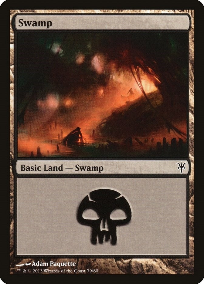 Image for Swamp (79) (Duel Decks: Sorin vs. Tibalt) (79) - Magic: The Gathering