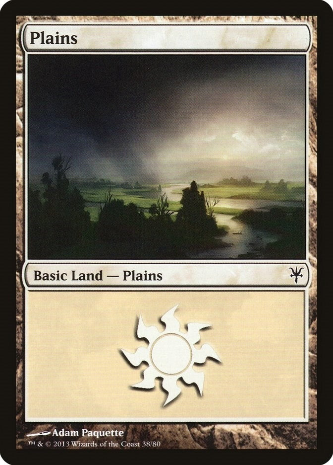 Image for Plains (38) (Duel Decks: Sorin vs. Tibalt) (38) - Magic: The Gathering