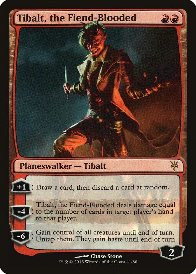 Image for Tibalt, the Fiend-Blooded (Duel Decks: Sorin vs. Tibalt) (41) - Magic: The Gathering