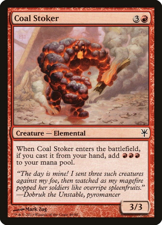 Image for Coal Stoker (Duel Decks: Sorin vs. Tibalt) (49) - Magic: The Gathering