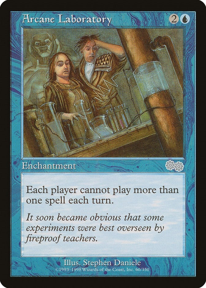 Image for Arcane Laboratory (Urza's Saga) (60) - Magic: The Gathering