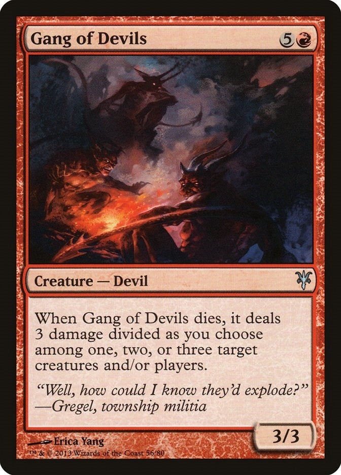 Image for Gang of Devils (Duel Decks: Sorin vs. Tibalt) (56) - Magic: The Gathering