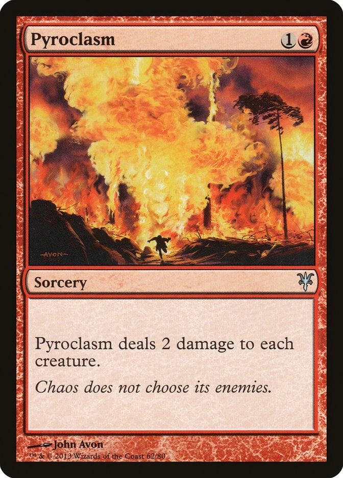 Image for Pyroclasm (Duel Decks: Sorin vs. Tibalt) (62) - Magic: The Gathering