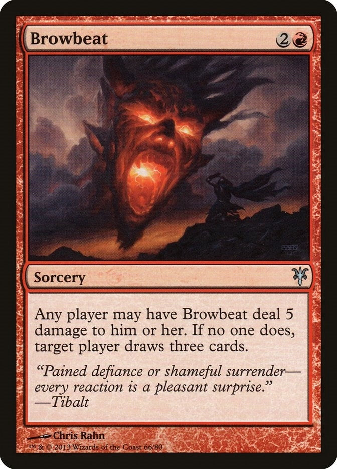 Image for Browbeat (Duel Decks: Sorin vs. Tibalt) (66) - Magic: The Gathering